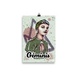 Póster Géminis