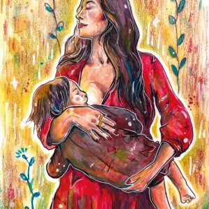 Madre dando el pecho